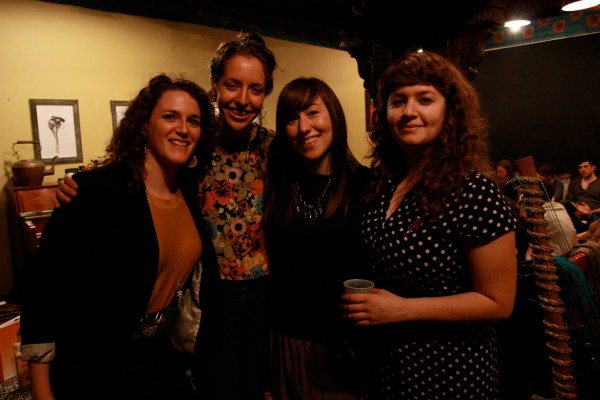 The roots & Recipes Team : Myrite Rotstein, Sara Cohen-Fournier, Kat Romanow, Rebecca LEssard