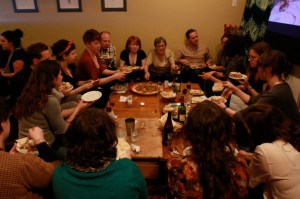 everyone eats - bon apetit!