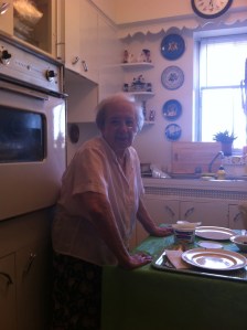 Clarisse in her former home